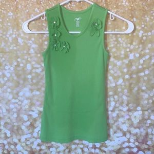 Green Tank top